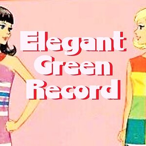 The Retro Balcony - Elegant Green Record