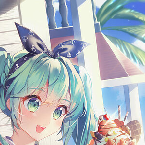 "ミク" by Sigi