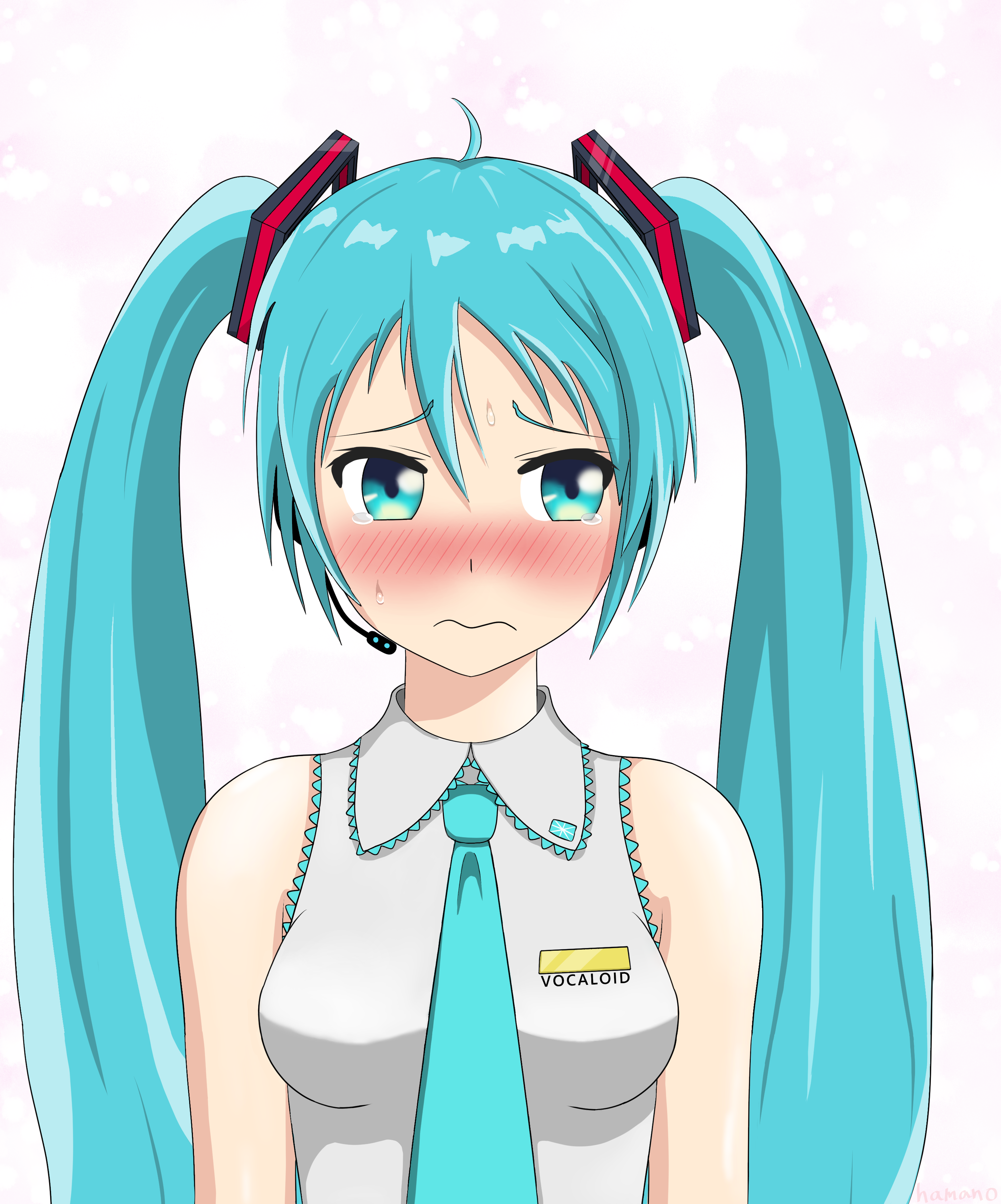 Embarrassed Miku