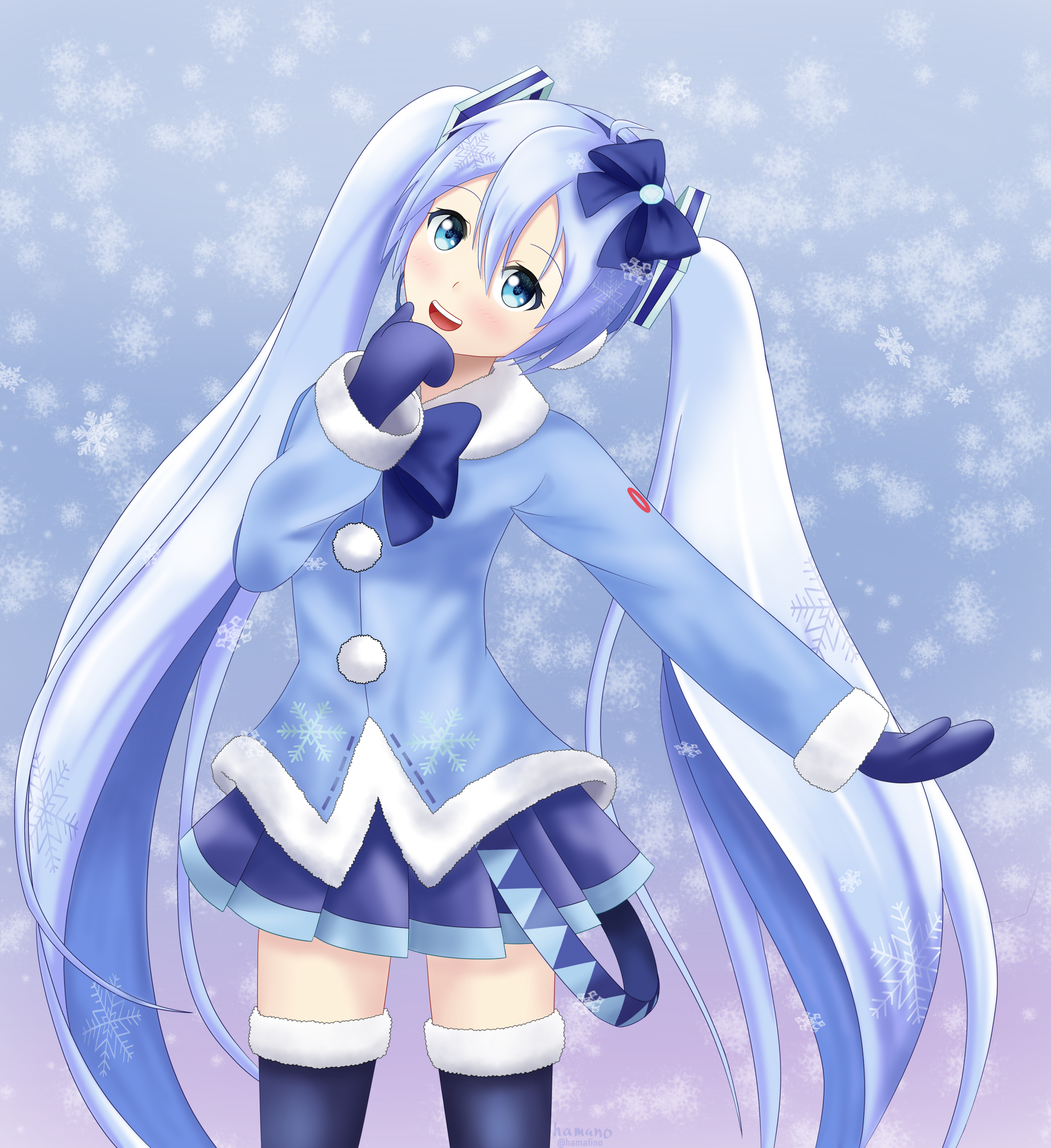 fuwacoat Snow Miku