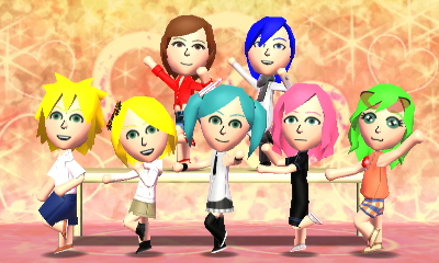 Hatsune Miiku and friends